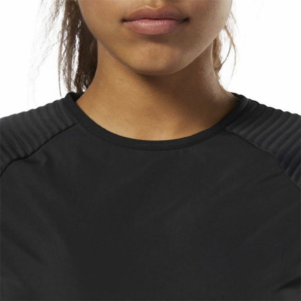 Koszulka z długim rękawem Damska Reebok Thermowarm Deltapeak Czarny