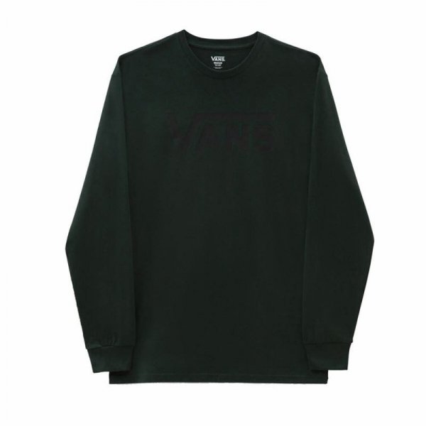 Bluza bez kaptura Męska Vans Classic LS Kolor Zielony