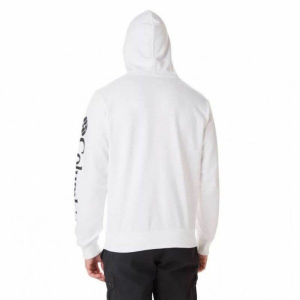 Bluza z kapturem Męska Columbia Viewmont II Biały