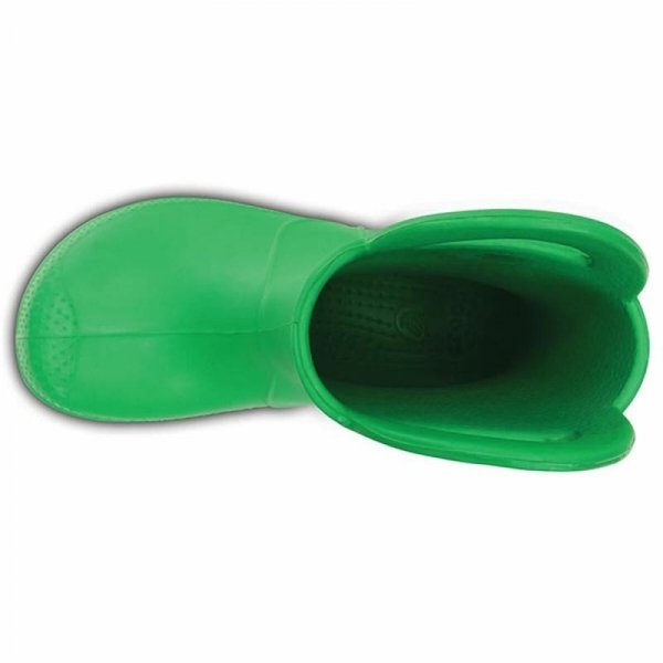 Gumowce dziecięce Crocs Handle It Rain Kolor Zielony