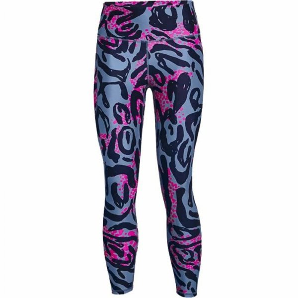 Legginsy Sportowe Damskie Under Armour HeatGear Niebieski