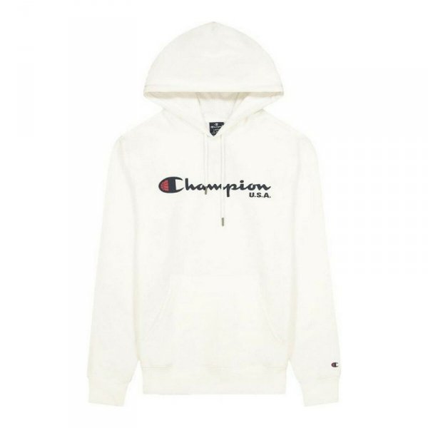 Bluza z kapturem Męska Champion USA Logo Biały