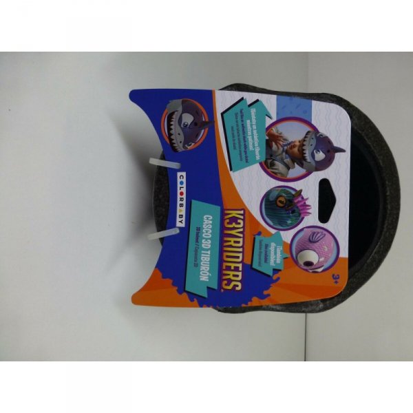 Kask Dziecięcy K3yriders Shark 52-55 cm (4 Sztuk)