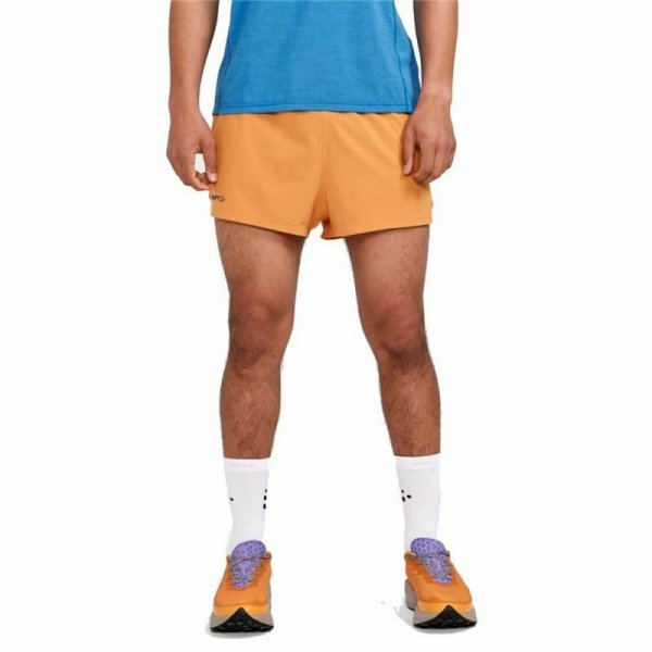 Krótkie Spodenki Sportowe Męskie Craft Craft Adv Essence 2&quot; Pomarańczowy Koral