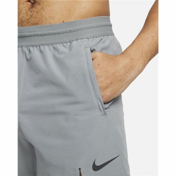 Krótkie Spodenki Sportowe Męskie Nike Pro Dri-FIT Flex Szary