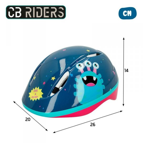 Kask Dziecięcy Colorbaby Potwór (4 Sztuk)