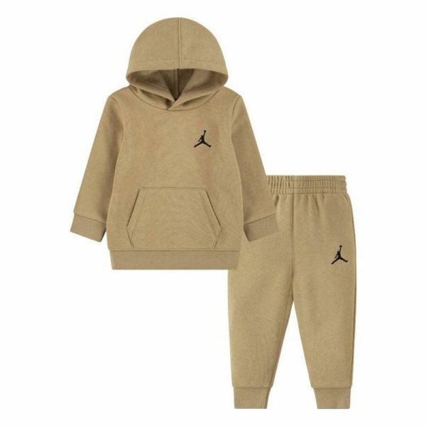 Dres Dziecięcy Jordan Mj Essentials Flc Brązowy
