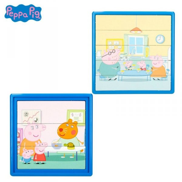 Puzzle dla dzieci Peppa Pig 25 Części 19 x 4 x 19 cm (6 Sztuk)