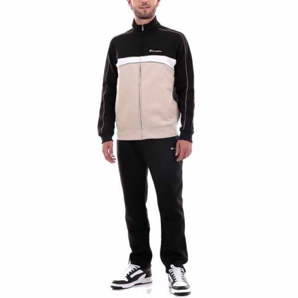 Dres dla Dorosłych Champion Full Zip Legacy Czarny Mężczyzna