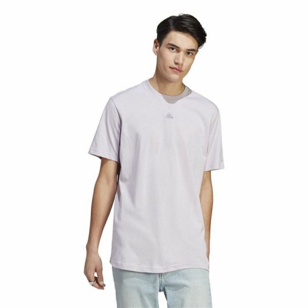 Koszulka z krótkim rękawem Męska Adidas All Szn Liliowy