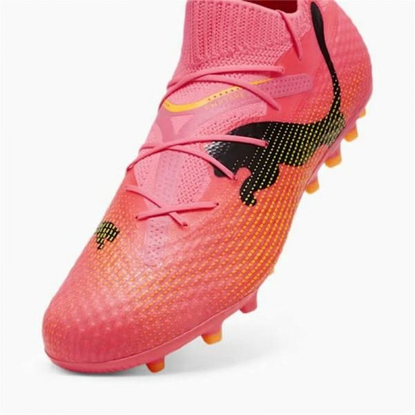 Buty korki dla dorosłych do gry w piłkę Puma Future 7 Pro MG Pomarańczowy Ciemnopomarańczowy