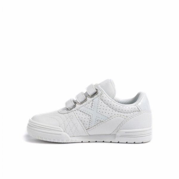 Buty dziecięce do piłki salowej Munich G-3 Kid Vco Profit 207 Biały Dziecięcy Unisex