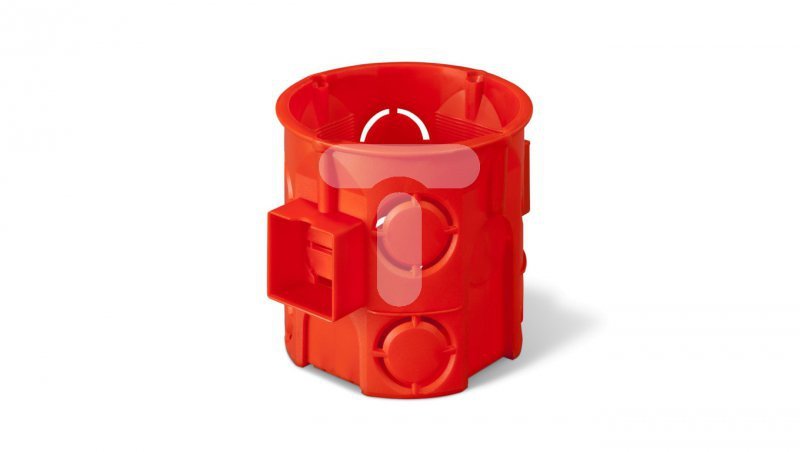 Puszka podtynkowa 60mm głęboka czerwona PK-60 0285-00 /60szt/