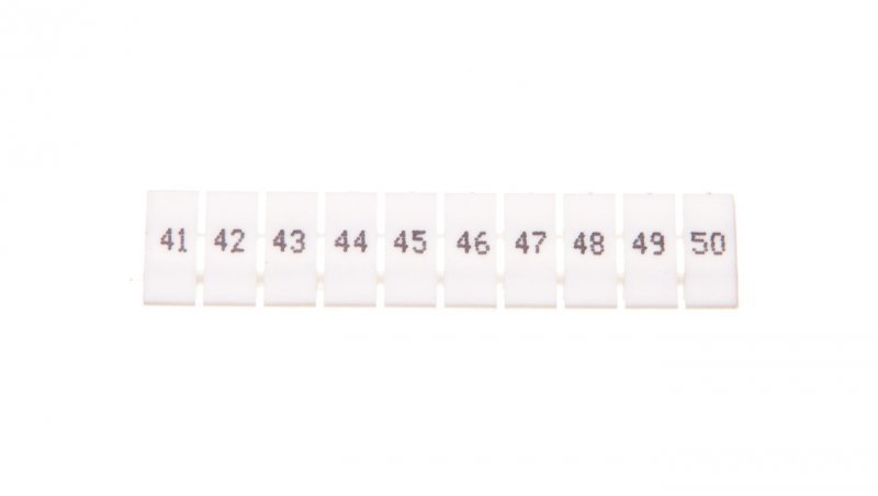 Oznacznik EZU-5/41-50&quot;&quot; R34RR-07060001610 /100szt./&quot;&quot;