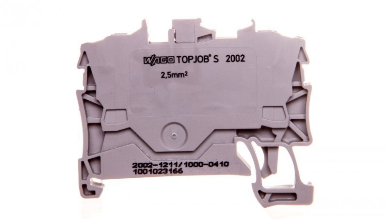 Złączka 2-przewodowa 2,5mm2 diodowa szara 2002-1211/1000-410 TOPJOBS