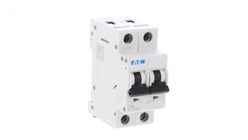 Wyłącznik nadprądowy 2P C 1,6A 15kA AC FAZ-C1,6/2 278747