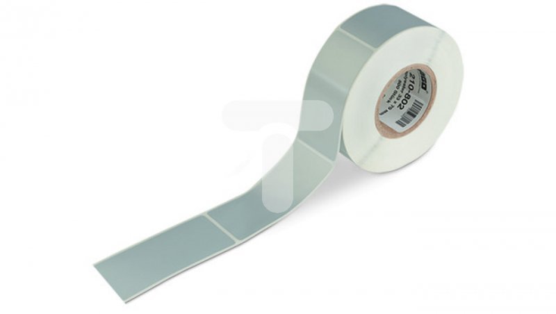 Etykiety poliestrowe bez nadruku 210-812 /500 tabliczek/
