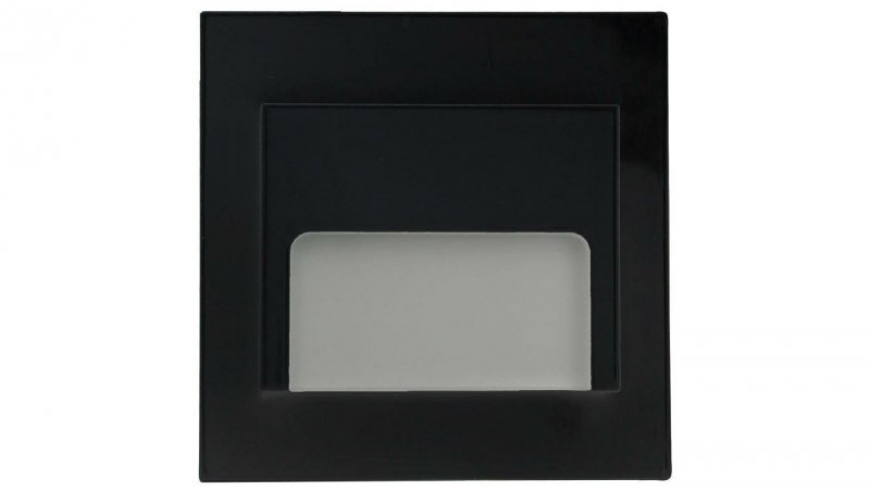 Oprawa Ontario czarna 1,5W 12VDC 4000K 9 led smd 3014 kwadrat do puszki fi 60