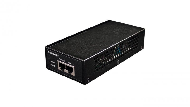 Adapter /zasilacz PoE/PoE+ 30W 1X gigabit RJ45 802.3AF/AT Intellinet 560566