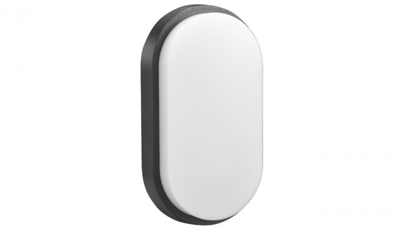 Lampa LED ścienno sufitowa 1100lm 15W IP54 kolor szary, kolor barwowy naturalny biały 4000K MCE341 GR