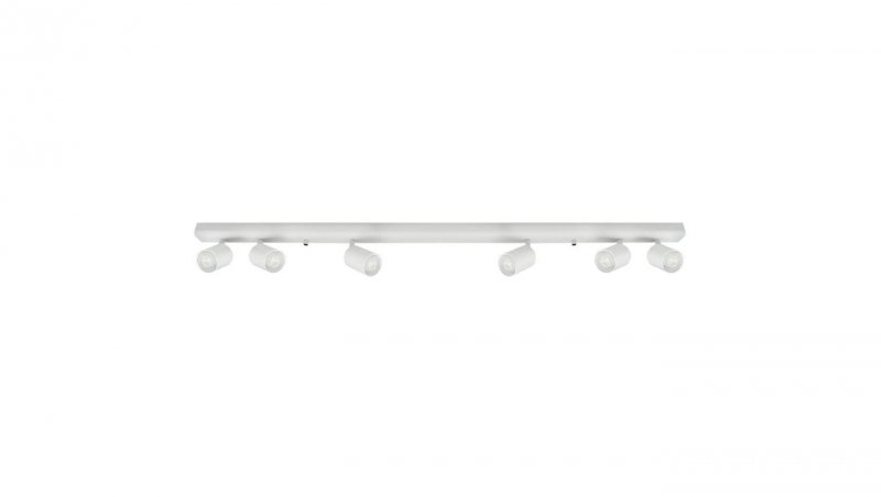 Lampa Oprawa SIENA-ALU-W/W 6xgu10 biała z białym przegubem