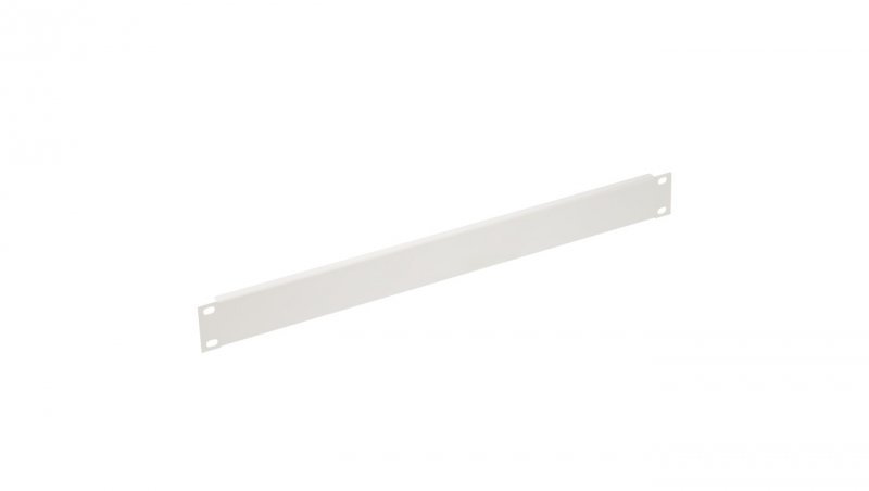 Panel maskujacy do szafy RACK 19 cali 1U szary