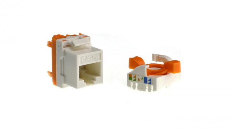 Moduł keystone RJ45 UTP kat.5e nieekranowany przekręcany NEKU