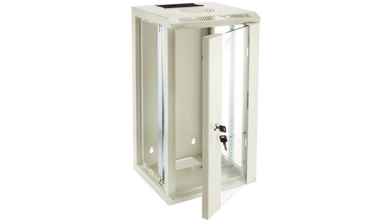 Szafa wisząca RACK 10 12U 300mm szara NEKU TS