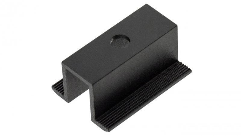 Klamra montażowa PV środkowa 50mm szerokość 19,2mm czarna