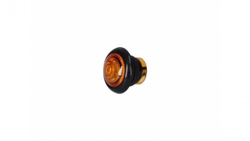 Oprawa led jacht kamper Boat Signal 1W 10-30V pomarańczowa okrągła
