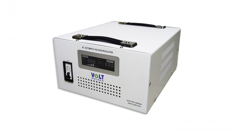 Stabilizator napięcia sieciowego AVR PRO 5000VA 3 SERVO