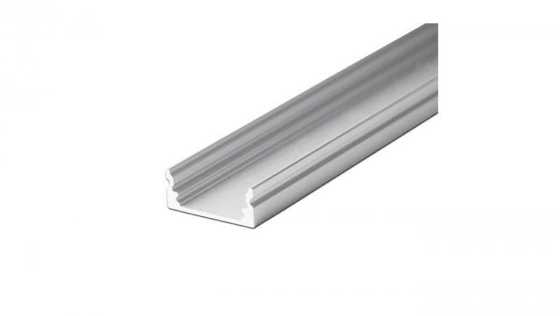Profil srebrny 3m MiniLUX12 (do RGBW) nawierzchniowy do taśmy led rgbw o szerokości 12mm
