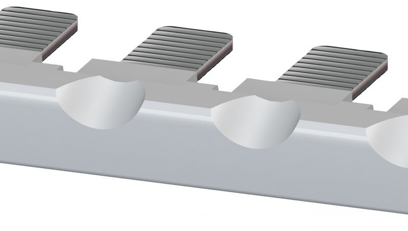 Grzebień łączeniowy 4-polowy 3RQ3901-0B