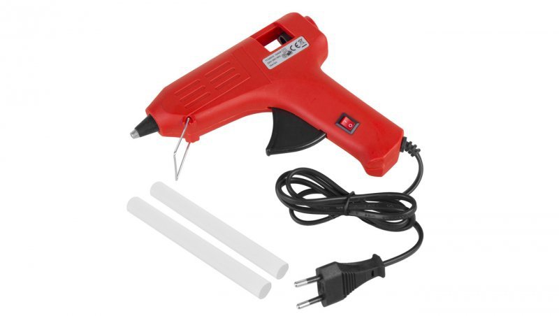 Pistolet do klejenia na gorąco Maclean, 40W, 2x klej w zestawie, MCE432