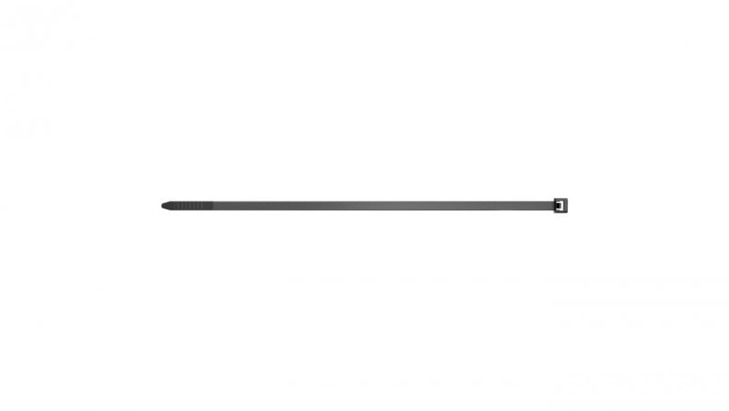 Opaska zaciskowa czarna UBN 7,6X550 69375 /100szt./