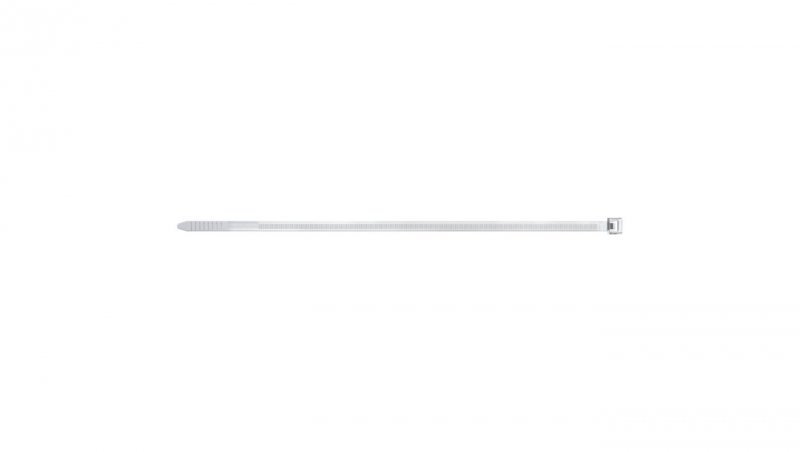 Opaska zaciskowa transparentna BN 4,8X250 37582 /100szt./