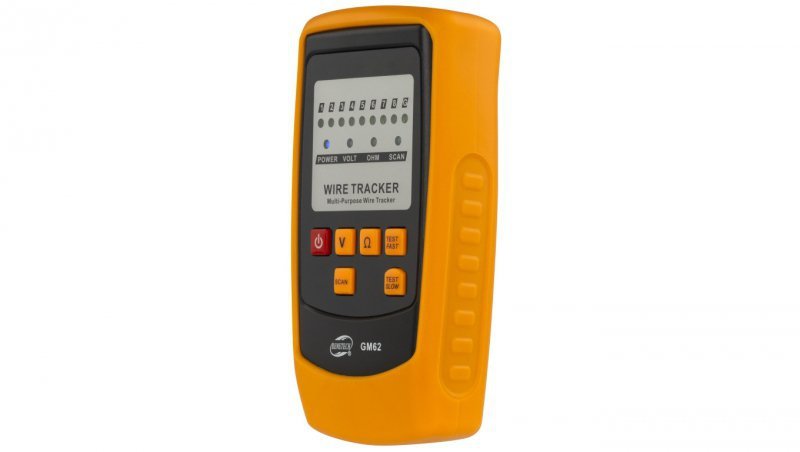 Tester lokalizator kabli sieciowych RJ45 RJ11 z diodami LED GM62 BENETECH