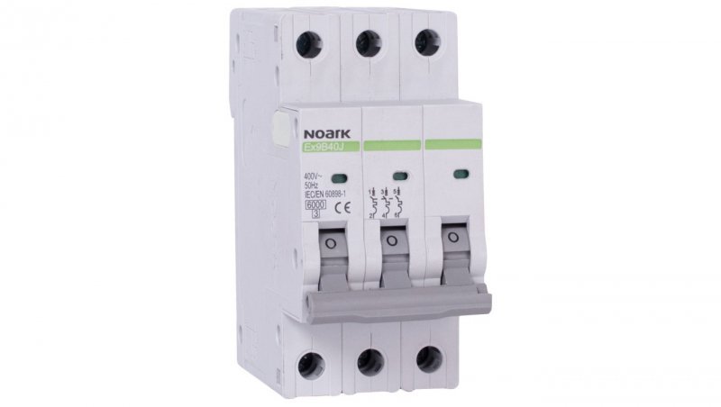 Wyłącznik nadprądowy Ex9B40J 3P B16 A 6kA SLIM 110747
