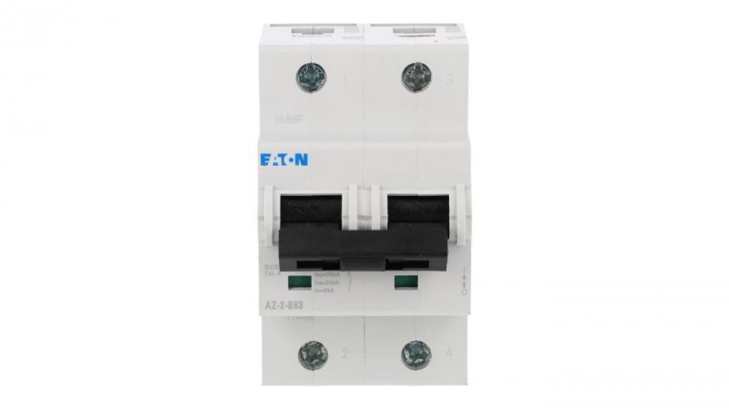Wyłącznik nadprądowy 2P B 63A 25kA AC AZ-2-B63 174498