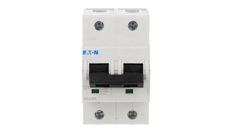 Wyłącznik nadprądowy 2P B 80A 25kA AC AZ-2-B80 174499