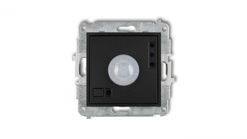 ICON Mechanizm elektronicznego czujnika ruchu czarny mat 12ICR-1