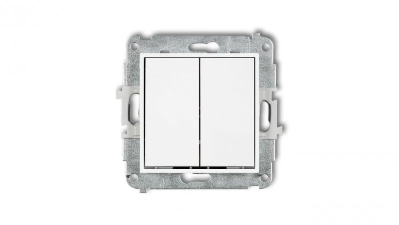 ICON Mechanizm łącznika świecznikowego biały mat 25IWP-2