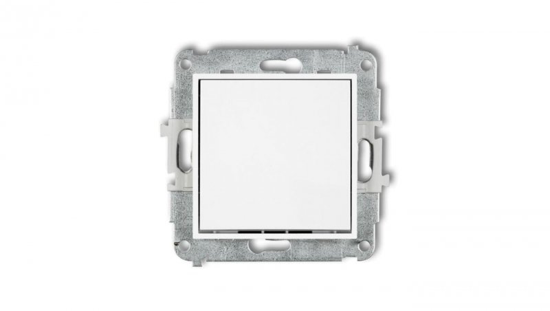 ICON Mechanizm łącznika krzyżowego (jeden klawisz bez piktogramu) biały mat 25IWP-6.1