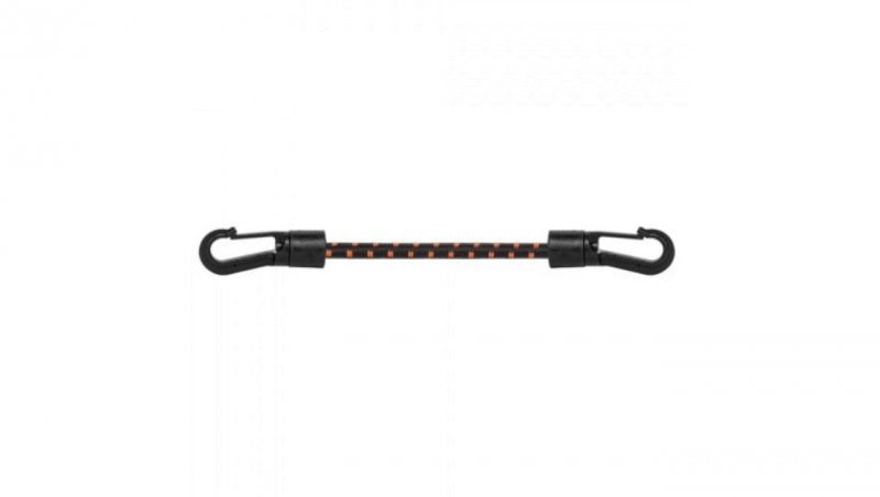 Guma elastyczna 0,6x40cm hak PCV black BUNGEE CORD HOOK BCH6-06040BC-E BRADAS