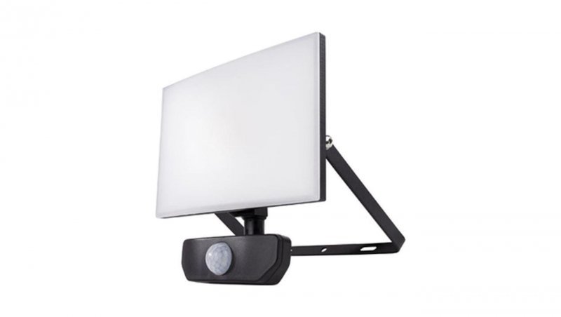 Naświetlacz Eco 30W LED z czujnikiem ruchu 10m-120st., 2400lm, 4000K, IP54 / 71994