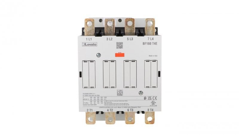 Stycznik 4 polowy 250A w AC1 cewka 100-250VAC/DC BF160T4E230