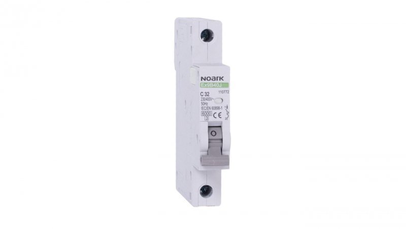 Ex9B40J 1P C25 NOARK Wyłącznik nadprądowy SLIM 6kA C 25 A 1P Szerokość 3/4 modułu - 13.5 mm