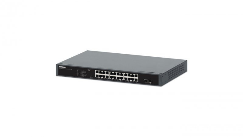 Switch 24xRJ45 PoE+ 2xSFP 370W 561907