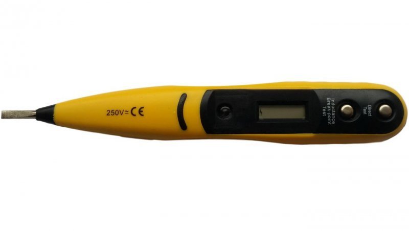 Tester próbnik napięcia wskaźnik napięcia tester napięcia dwubiegunowy wskaźnik 6-240V 6878-28D
