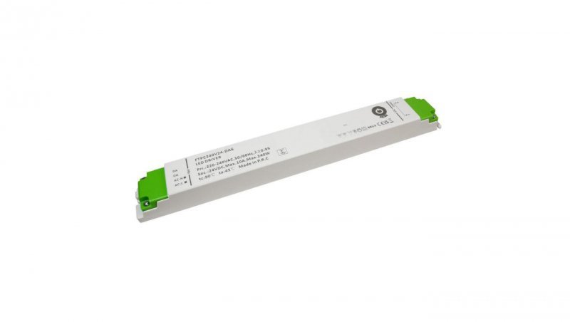 Zasilacz led FTPC240V24-DA6 240W 24V DC 10A IP20 meblowy PUSH Dimming DALI (ściemnialny przyciskiem zwiernym)